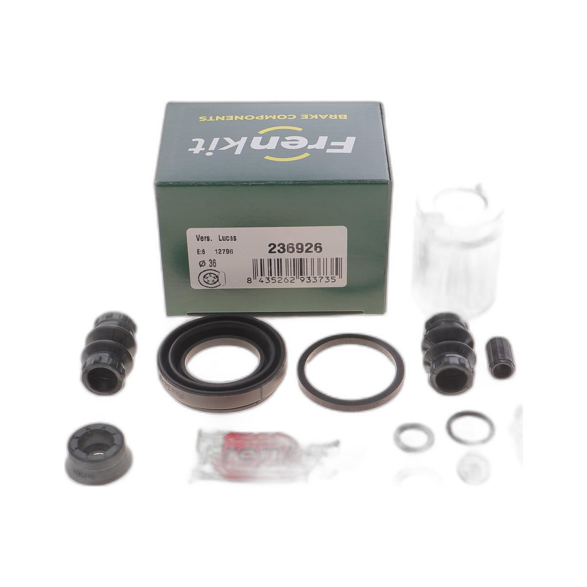 Ремкомплект супорта (заднього) Opel Astra G/H//Zafira 98-10 (d=36mm) (Lucas) (+поршень з механізмом) Frenkit