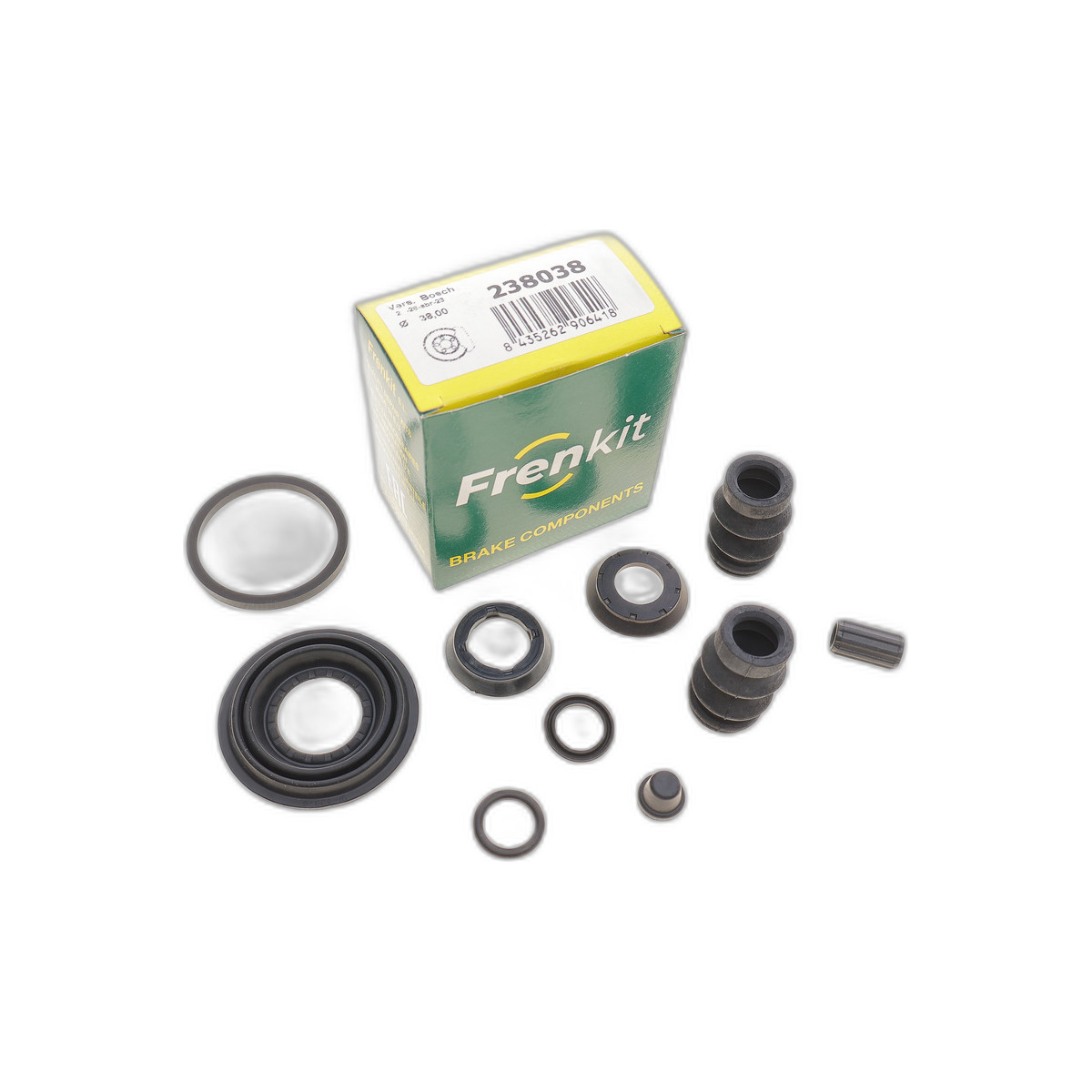 Ремкомплект супорта (заднього) Renault Kangoo 97- (d=38mm) (Bosch) Frenkit