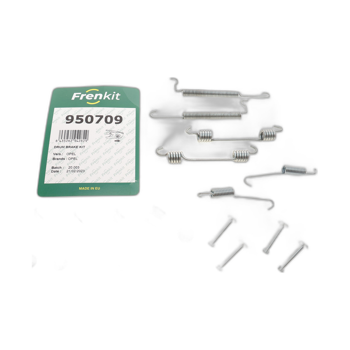 Комплект пружинок колодок ручника Opel Astra F/Corsa A 82-98 (Opel) Frenkit
