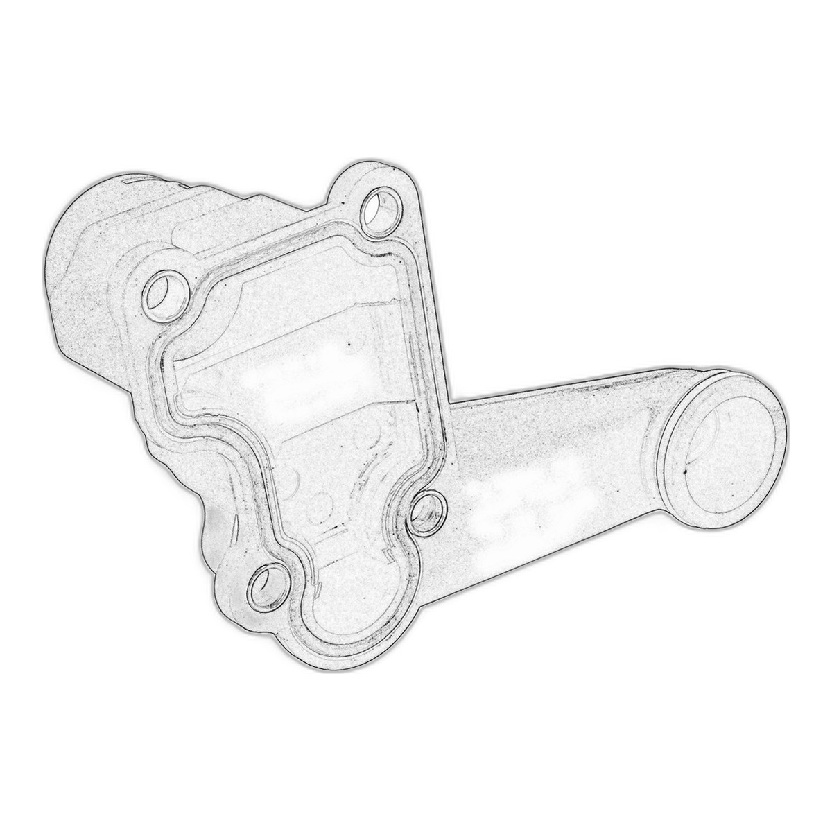 Патрубок вентиляції картера AUDI A4 B5, VW PASSAT B5 1.8 01.95-09.01