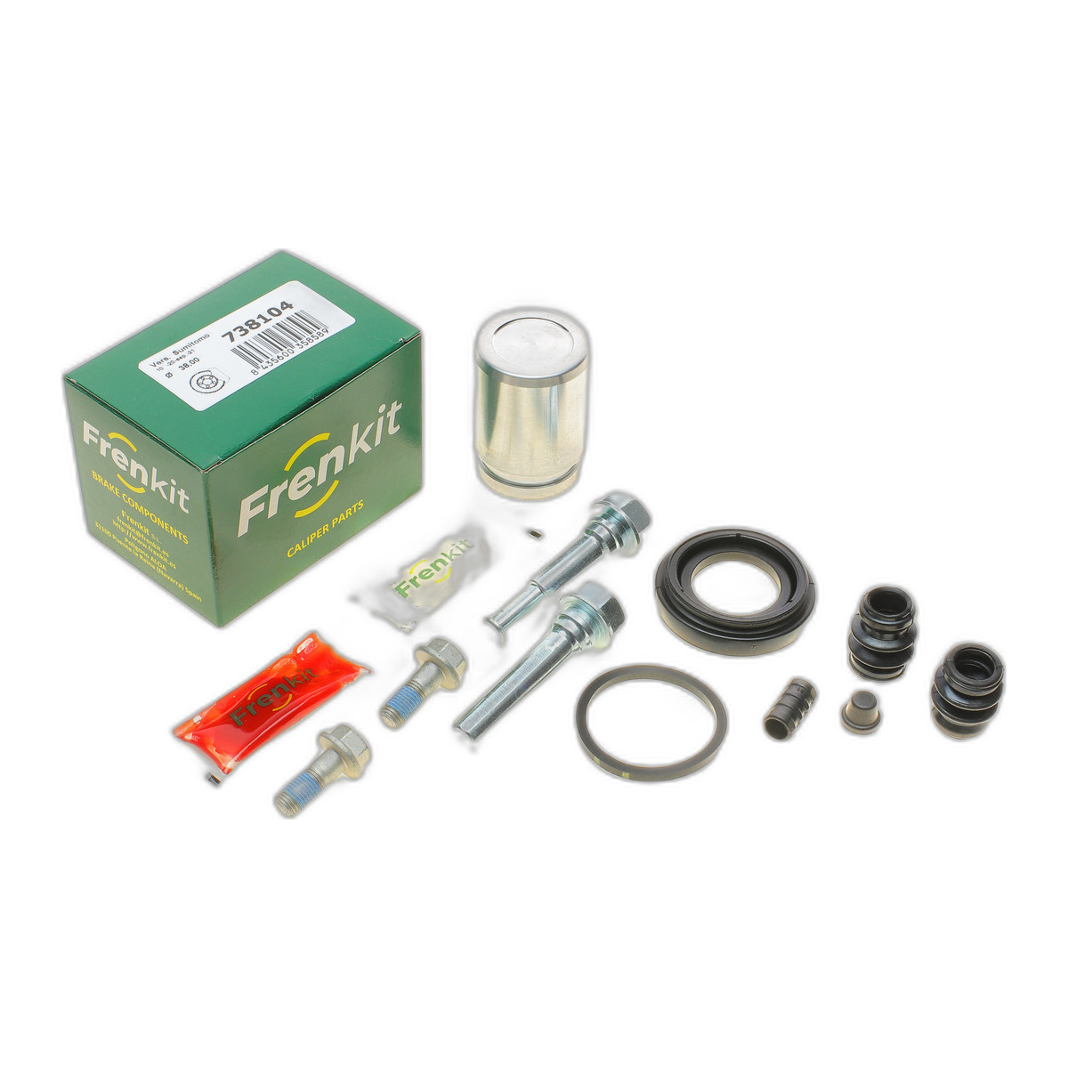 Ремкомплект супорта (заднього) Subaru (All) 07- (d=38mm) (Tokic)(+поршень.направляюча) Frenkit