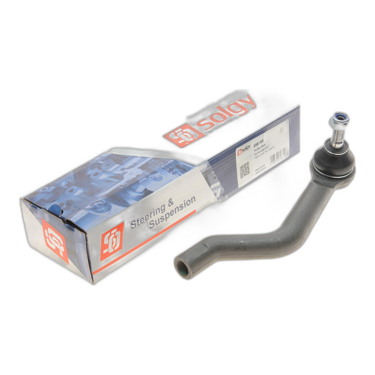Наконечник тяги рульової (L) Renault Kadjar/Nissan Qashqai 13- Solgy
