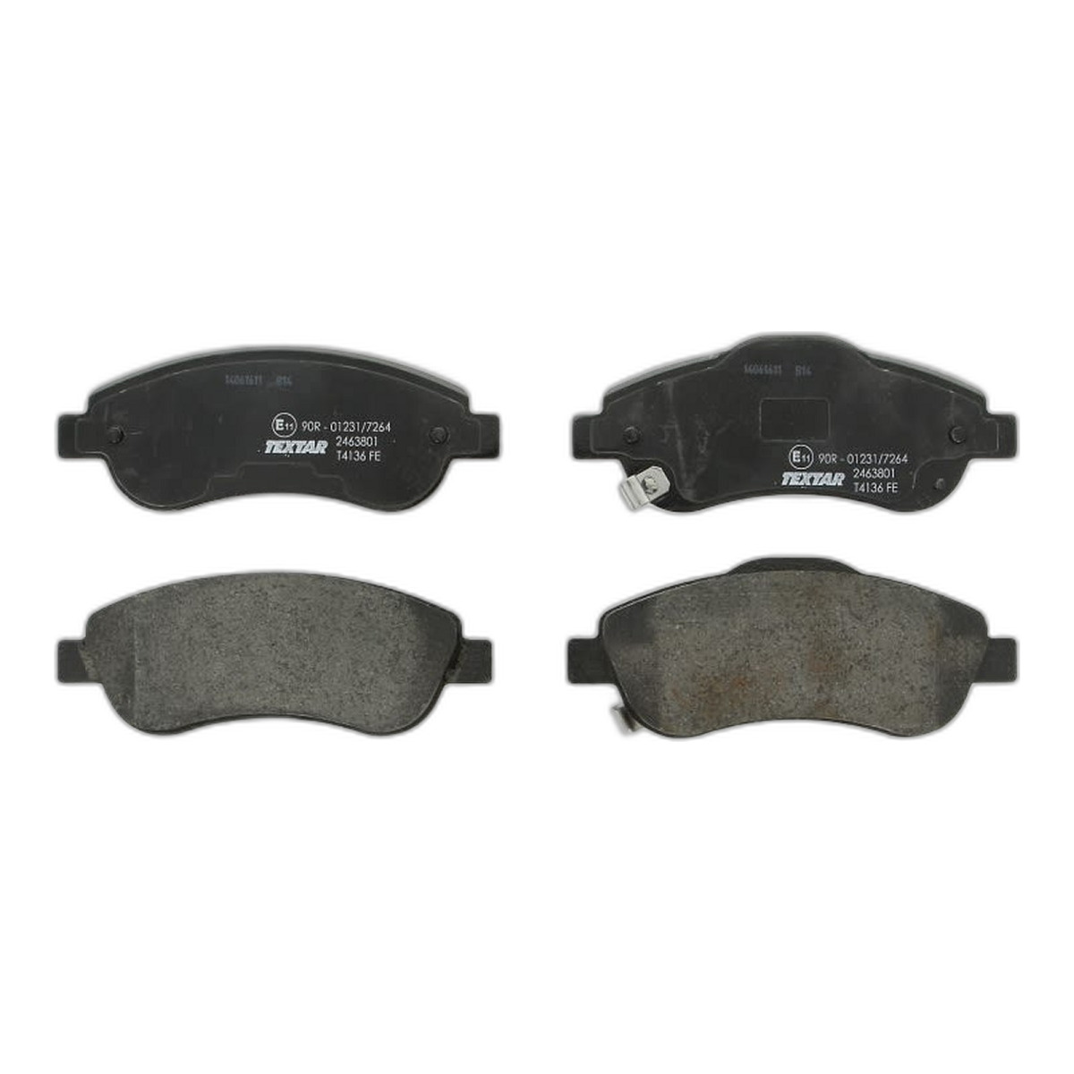 Комплект гальмівних колодок передн , HONDA CR-V II, CR-V III, CR-V IV 1.6D-2.4 09.01-12.18