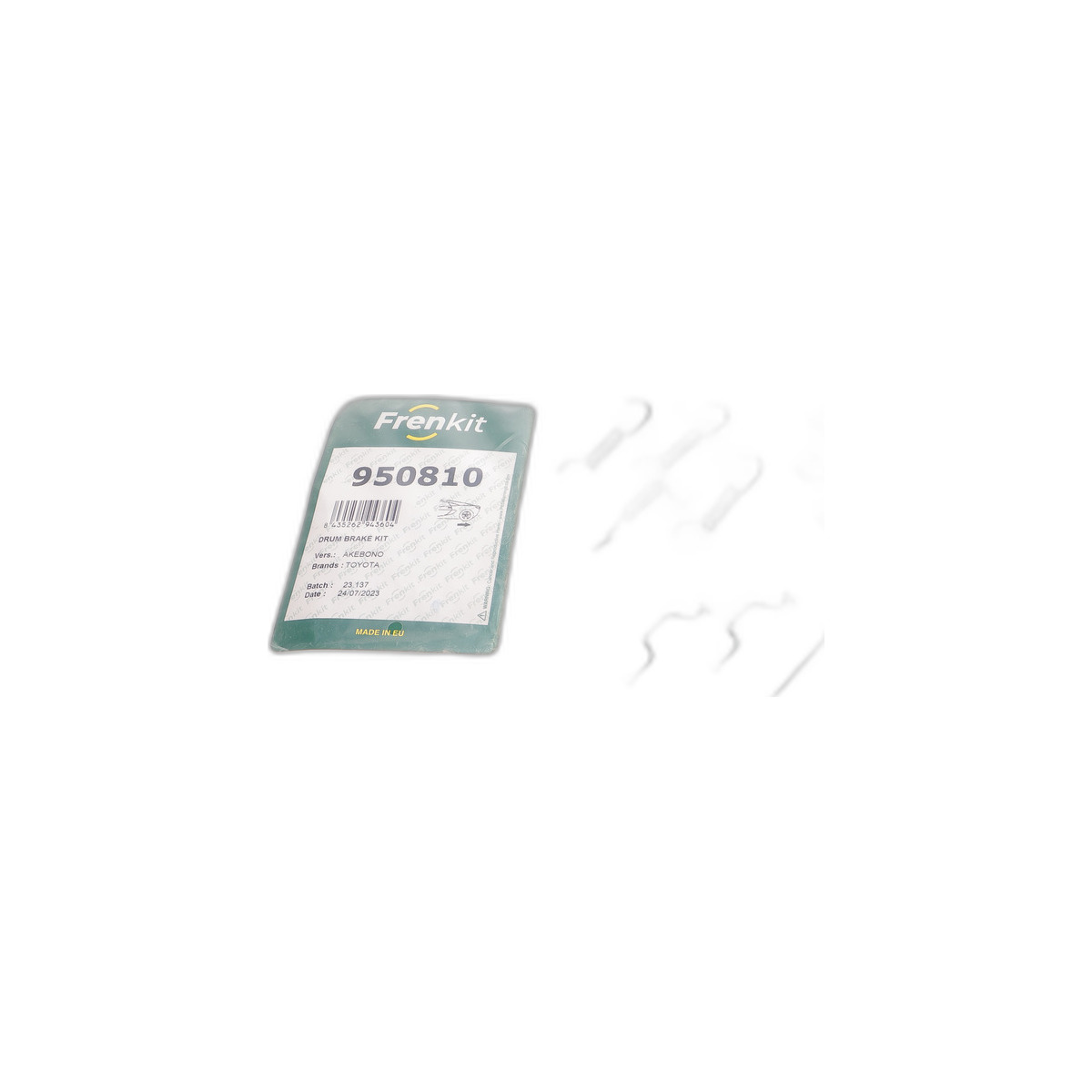 Комплект пружинок колодок ручника Toyota Avensis 97-03 (170x40) (Akebono) Frenkit