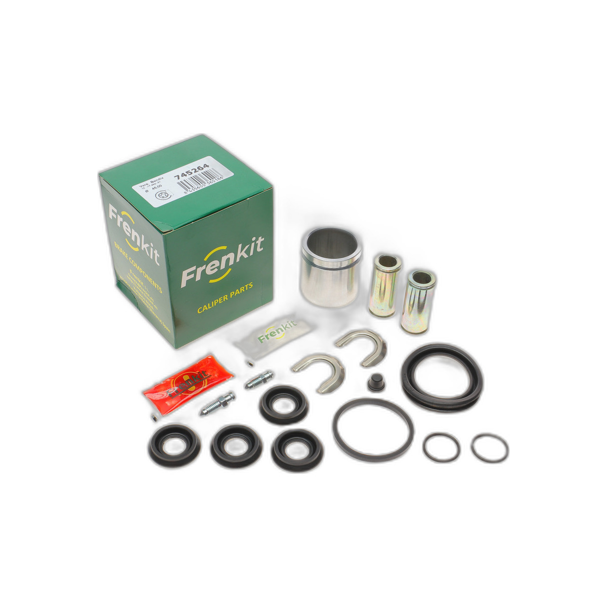 Ремкомплект супорта (переднього) Renault Twingo 93- (d=45mm)(+поршень/направляюча)(Bendix) Superkit Frenkit