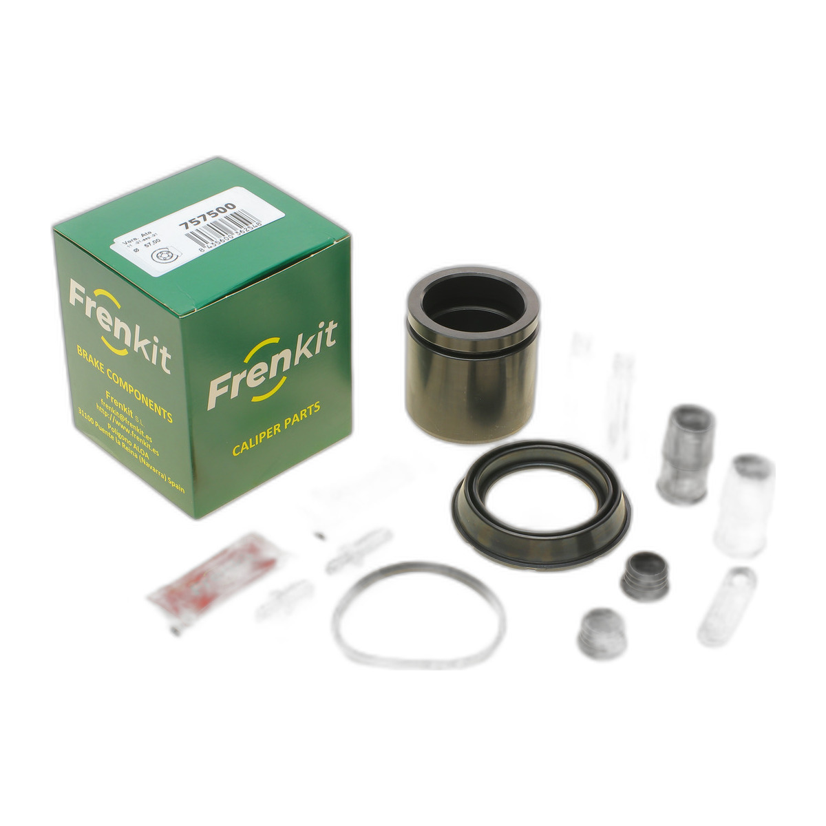 Ремкомплект супорта (переднього) Audi A3 04-12 (d=57mm)(Ate)(+ поршен/направляюча) SuperKit Frenkit