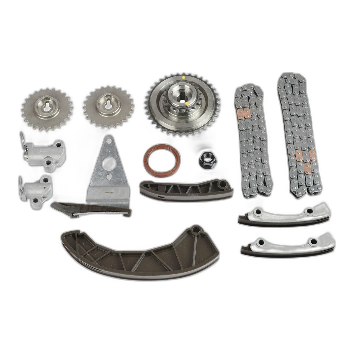 Комплект ГРМ (ланцюг + шестерня) HYUNDAI ACCENT III, ACCENT IV, ELANTRA IV, ELANTRA V, ELANTRA VI, GETZ, I10 I, I20 ACTIVE, I20 I, I20 II, I30, I40 I, I40 I CW, IX20, IX35, MATRIX 1.1D-1.7D 10.01-