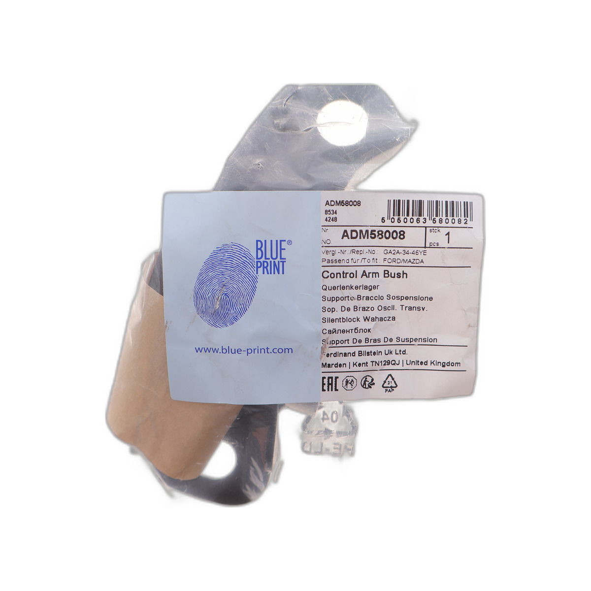 Сайлентблок важеля (переднього/ззаду) Mazda 626/MX-6/Xedos 6 IV 87-05 (L) Blue Print