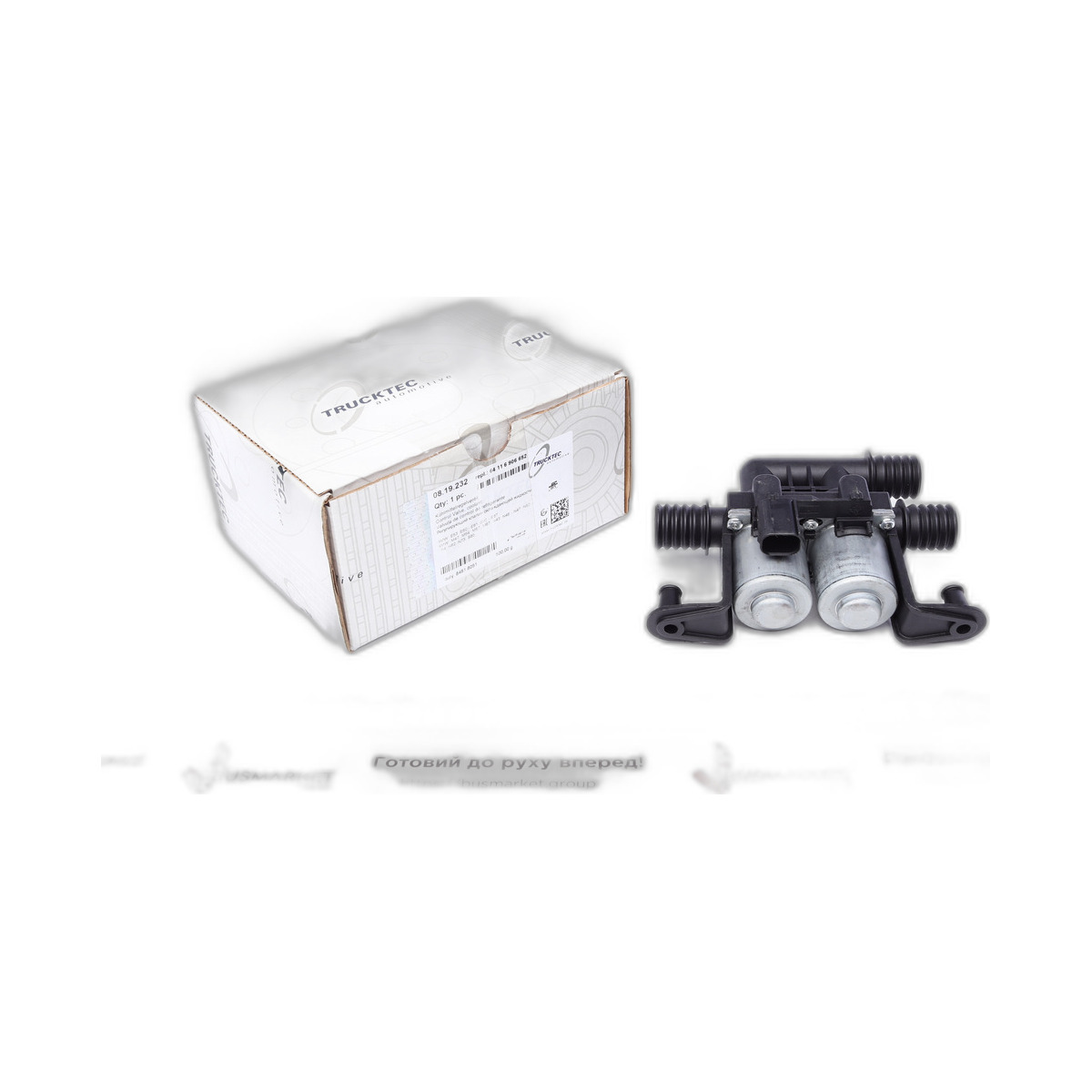 Кран пічки BMW 5 (E60)/6 (E63)/7 (E66) 2.0-6.0 01-10 TRUCKTEC Automotive