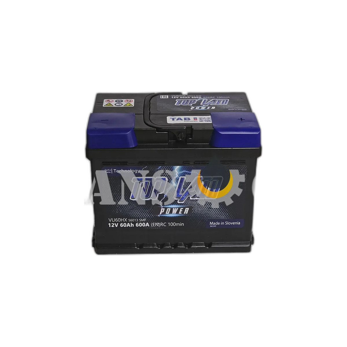Акумулятор Top Lain Power 60Ah/12V (600A) -+