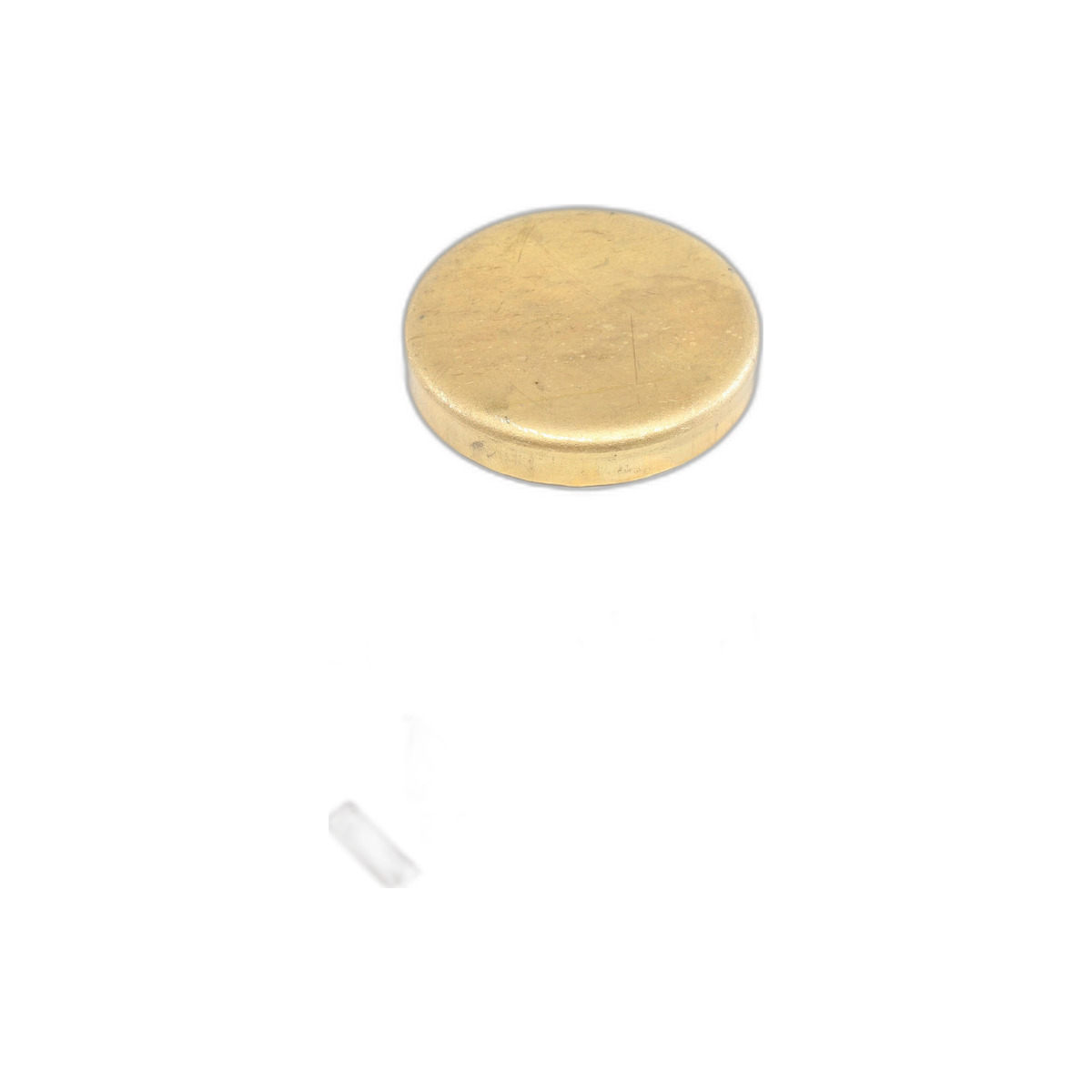Заглушка блоку циліндрів (d=58mm) Латунь/Brass