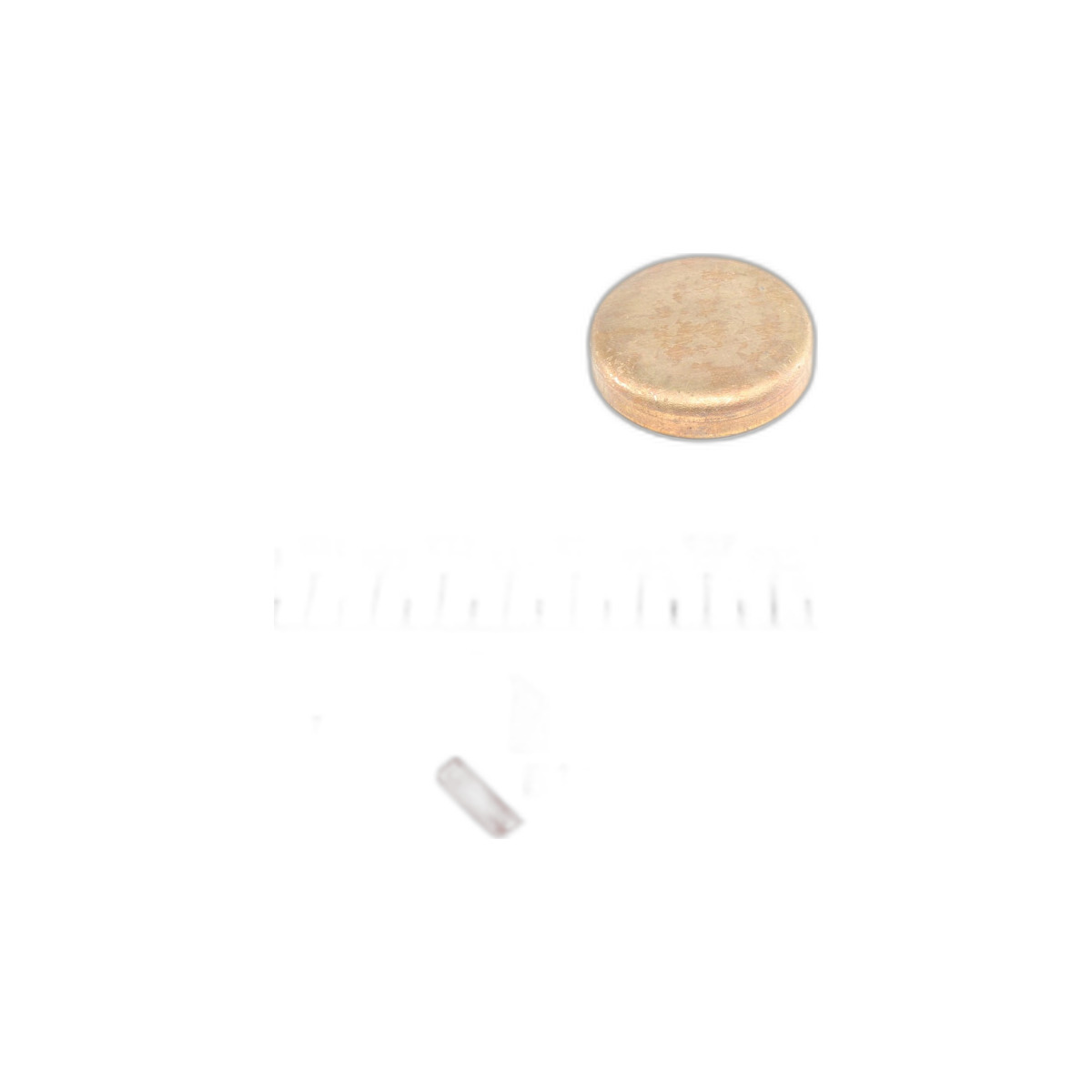 Заглушка блоку циліндрів (d=38.5mm) Латунь/Brass