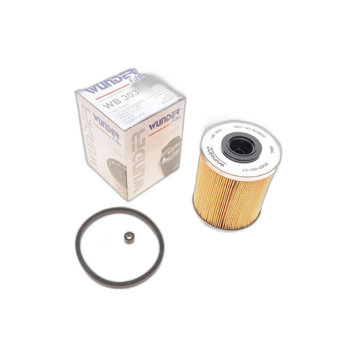 Фільтр паливний Opel Combo 1.7CDTI Wunder Filter