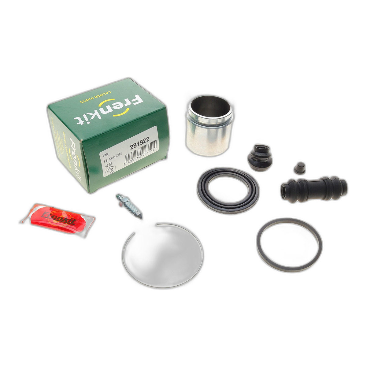 Ремкомплект супорта (переднього) Nissan Patrol 86-98 (d=51mm) (Niss) (+ поршень) Frenkit