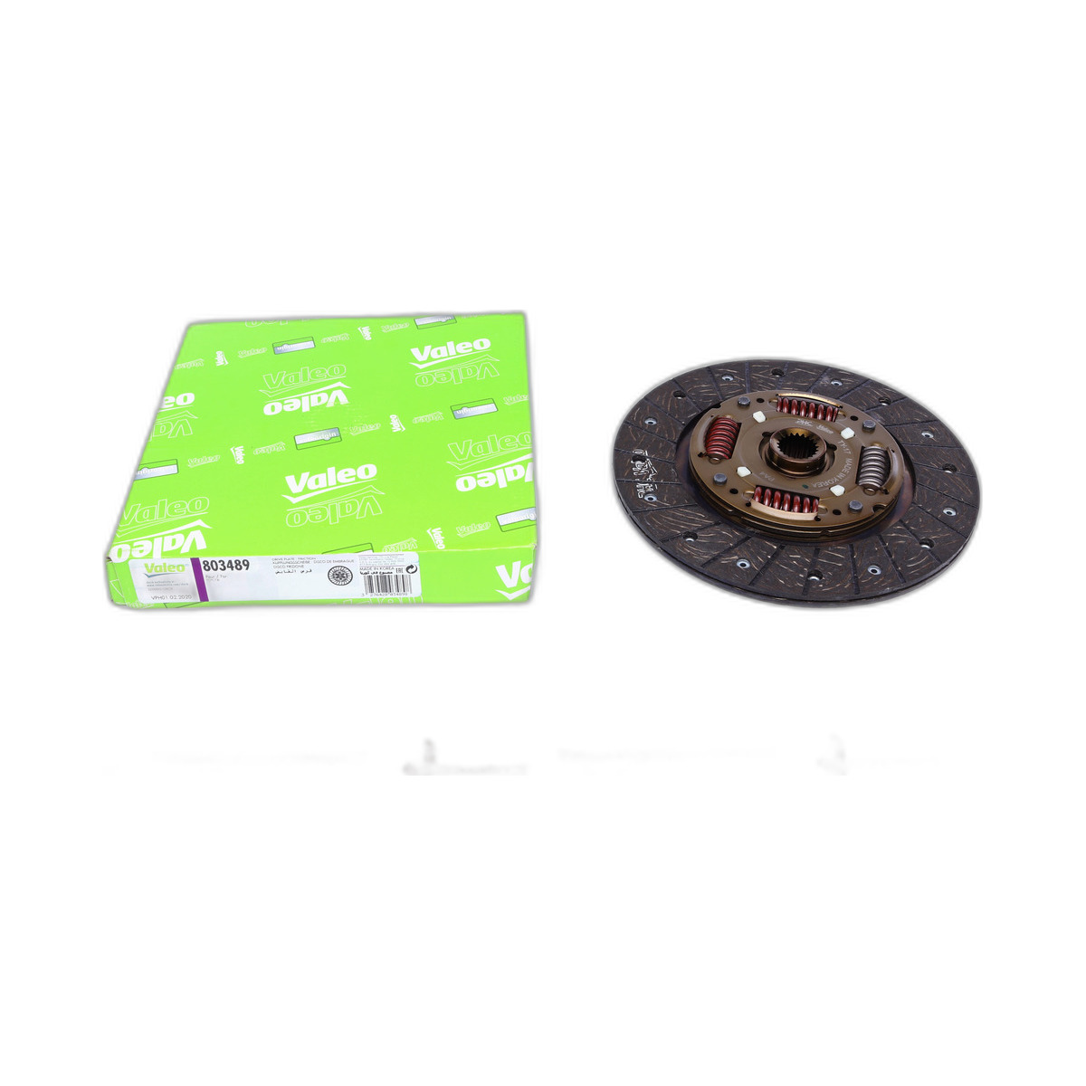 Диск зчеплення Toyota Avensis/Toyota Corolla 1.3-1.8 16V 94-09 (d=212mm) z=21 Valeo