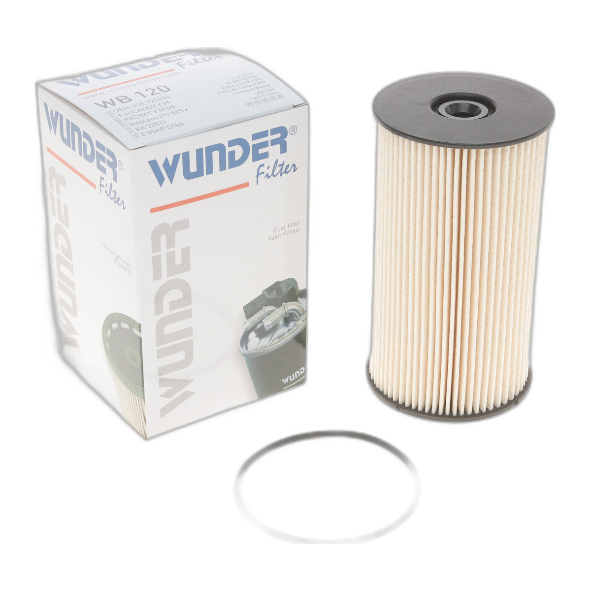 Фільтр паливний VW Caddy 2.0SDI (UFI) Wunder Filter