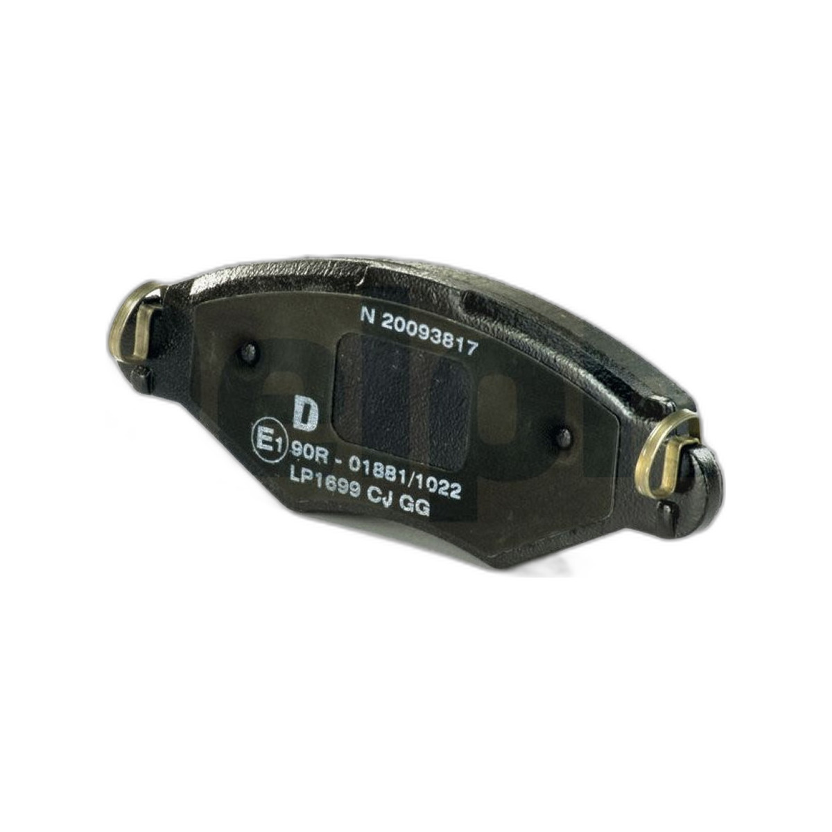 Комплект гальмівних колодок передн , NISSAN KUBISTAR, PEUGEOT 206, 206+, 306 1.1-1.9D 06.94-