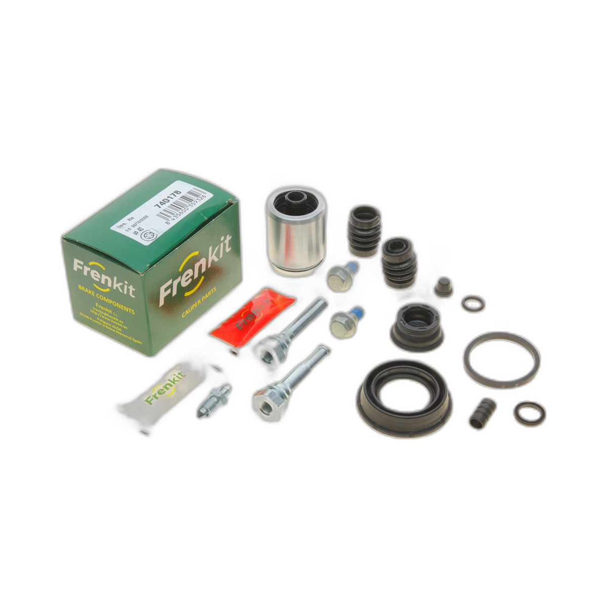 Ремкомплект супорта (заднього) Chevrolet Cruze/Opel Astra J/Zafira 10- (d=40mm) (Ate) (+поршень/направляюча) SuperKit Frenkit