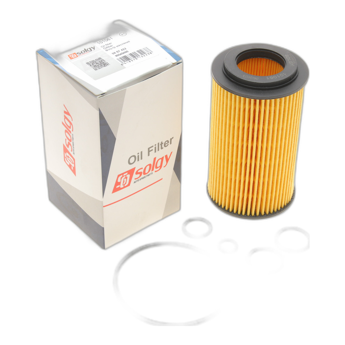 Фільтр масляний Opel Omega B/Vectra B/Astra G 2.0/2.2DTI Solgy