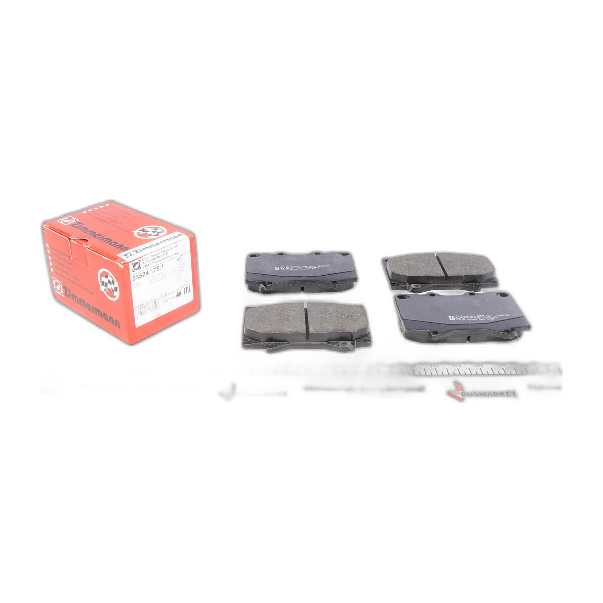 Колодки тормозные (передние) Toyota Land Cruiser 90-07- (Sumitomo)