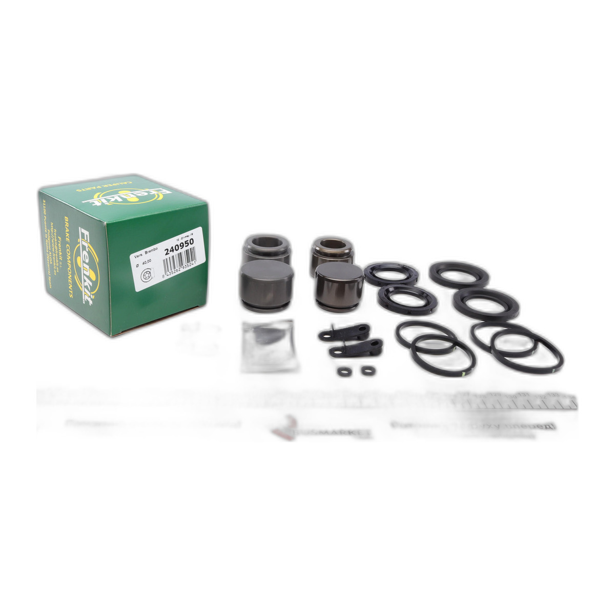 Ремкомплект супорта (переднього) Opel Astra 2.0i 09- (d=40/44mm) (+4 поршня) (Brembo) Frenkit