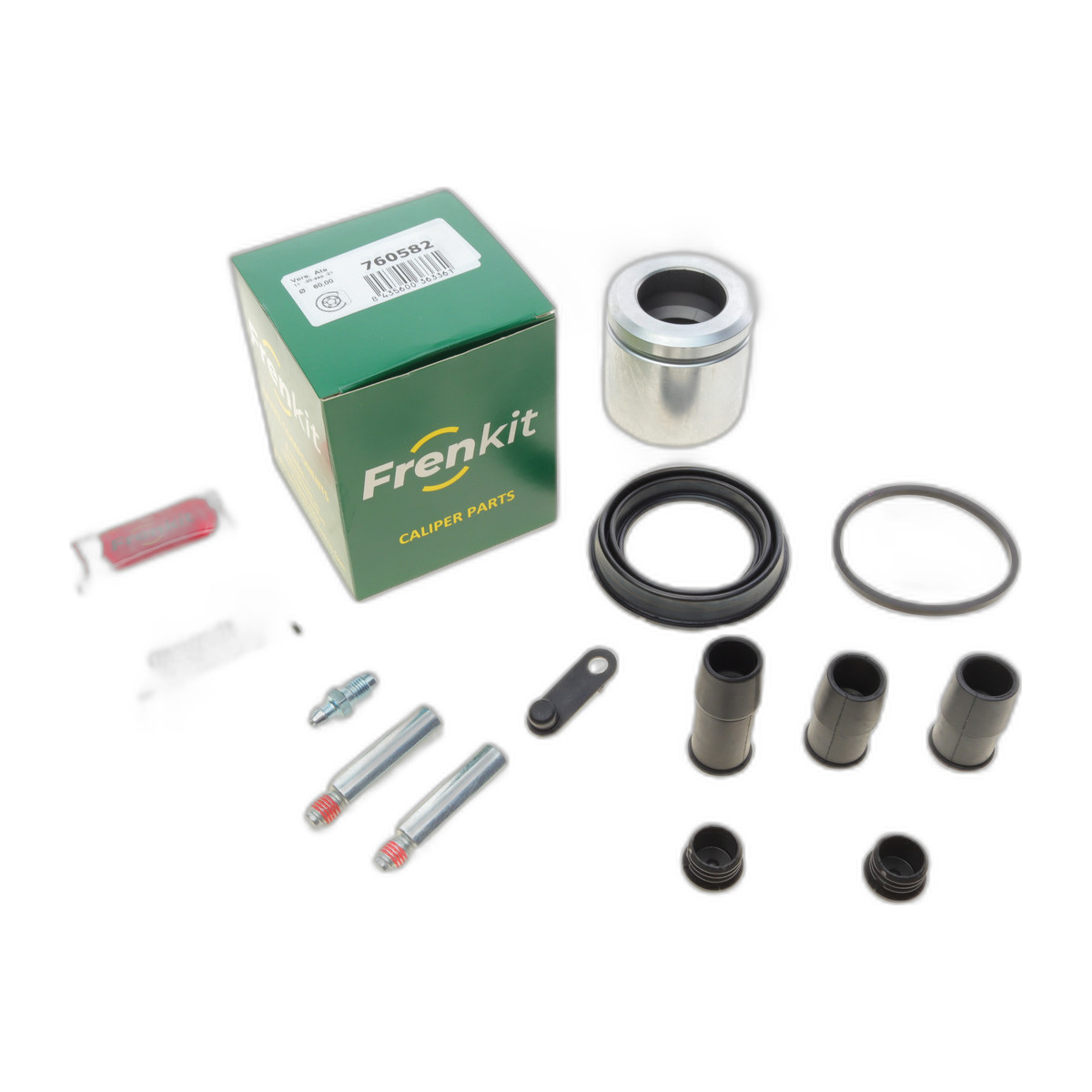 Ремкомплект супорта (переднього) Opel Vectra 02-08 (d=60mm)(+ поршен/направляюча) SuperKit (Ate) Frenkit