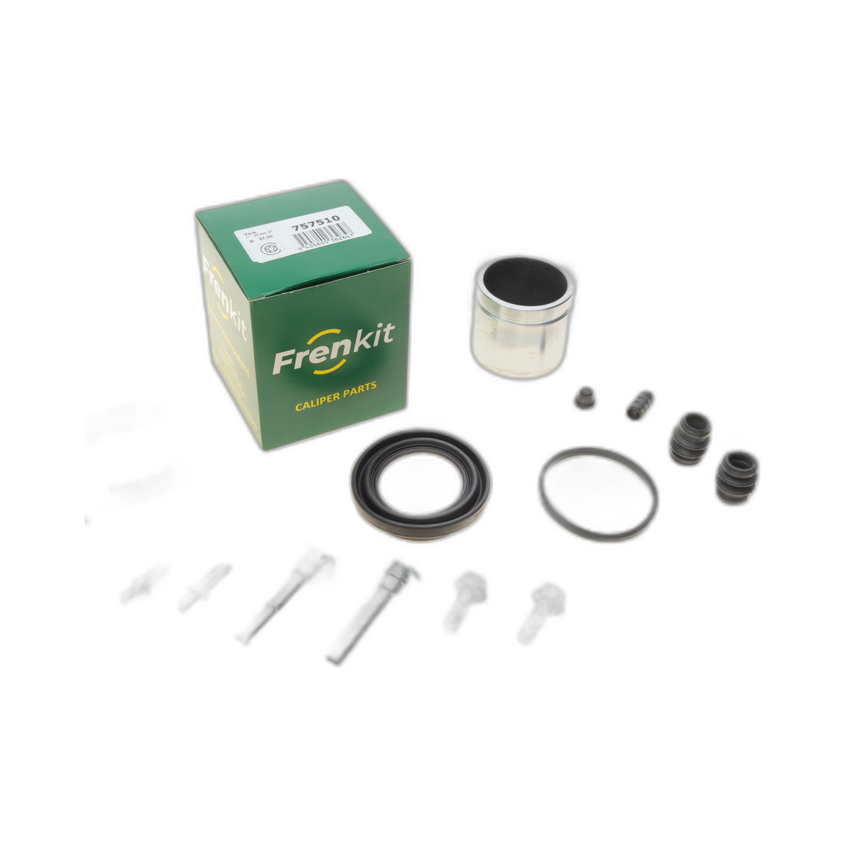 Ремкомплект суппорта (переднего) Hyundai Sonata 98-05 (d=57mm)(+ поршен/направляющая) SuperKit