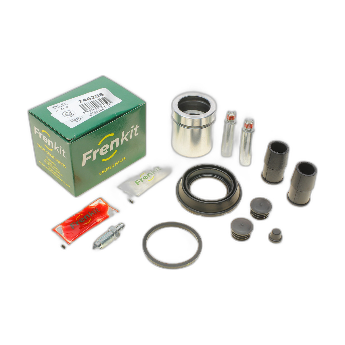 Ремкомплект супорта (заднього) BMW 7 (F01-F04) 08- (d=44mm) (+поршень/направляюча) (Ate) SuperKit Frenkit