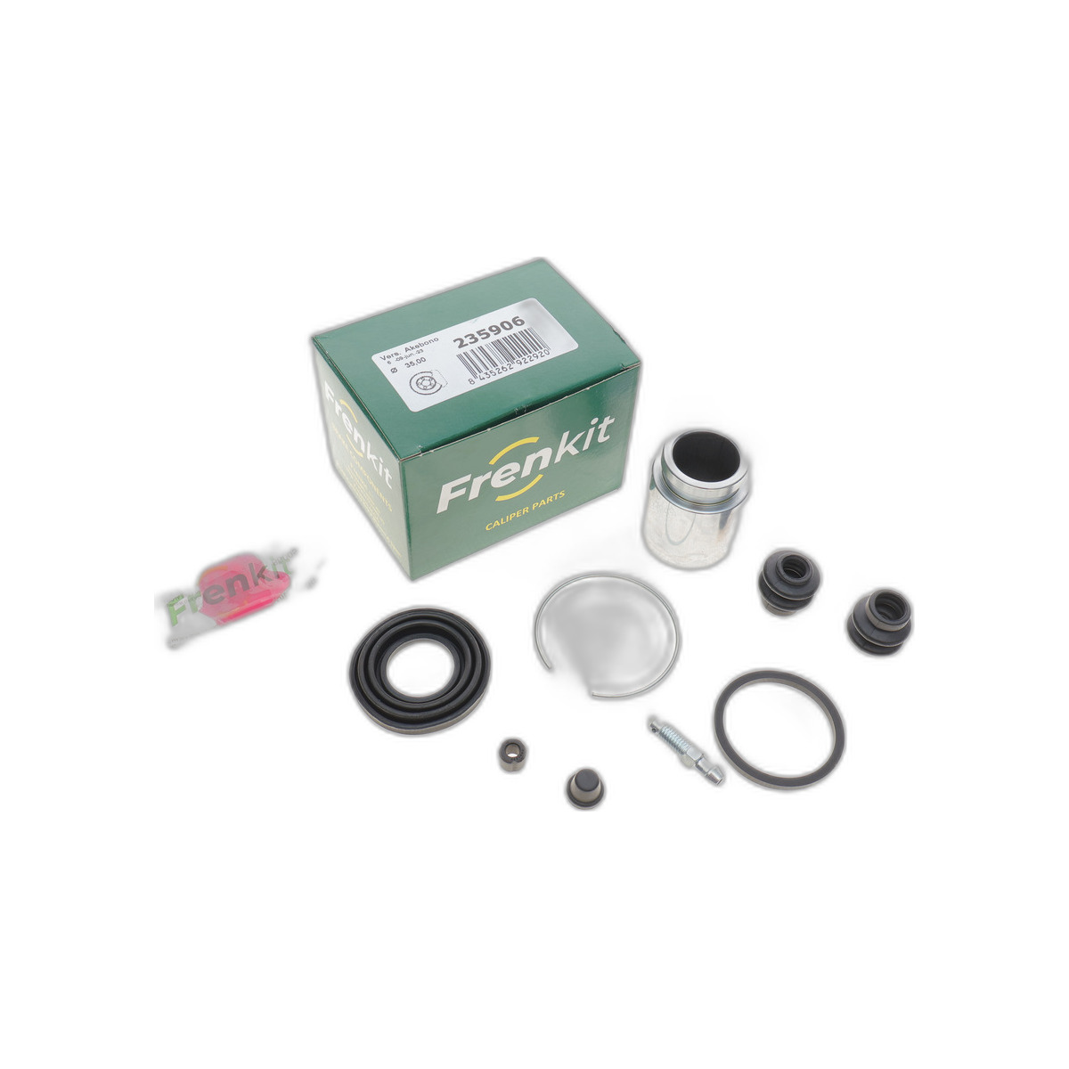 Ремкомплект супорта (заднього) Nissan X-Trail 01-13 (d=35mm) (Akebono) (+ поршень) Frenkit