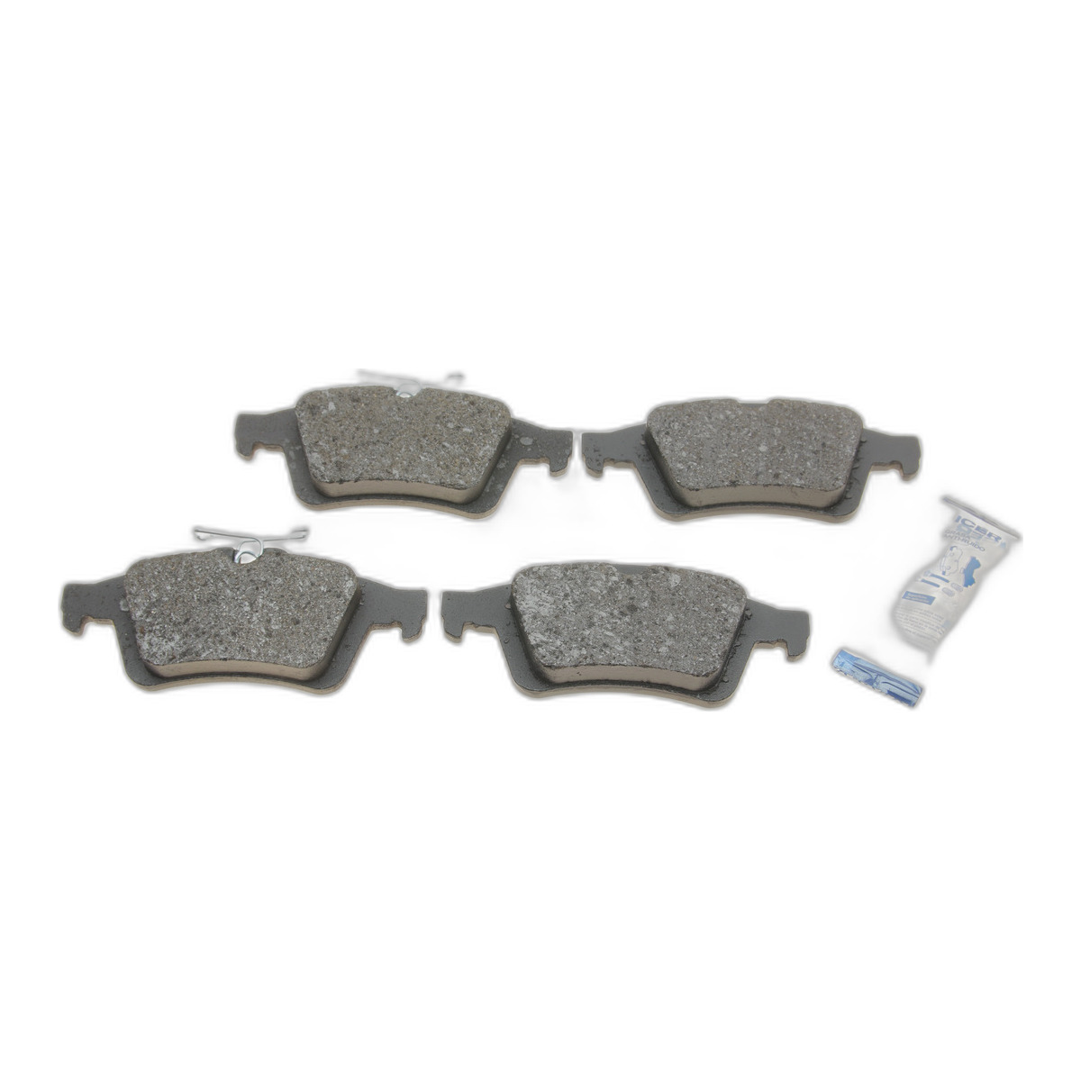 Колодки гальмівні (задні) Ford Connect 13-/Kuga/C-Max 08-/Focus/Mazda 3/5/Volvo C30/S40/V40/V50 03- (123.1x51.9x15.7) Icer фото 2