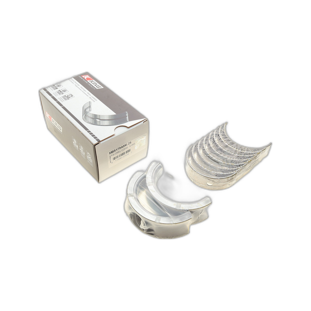 Вкладиші корінні Opel Vectra 1.8-2.0i 95-03/Daewoo Nubira 2.0i 97- (+0.25) King