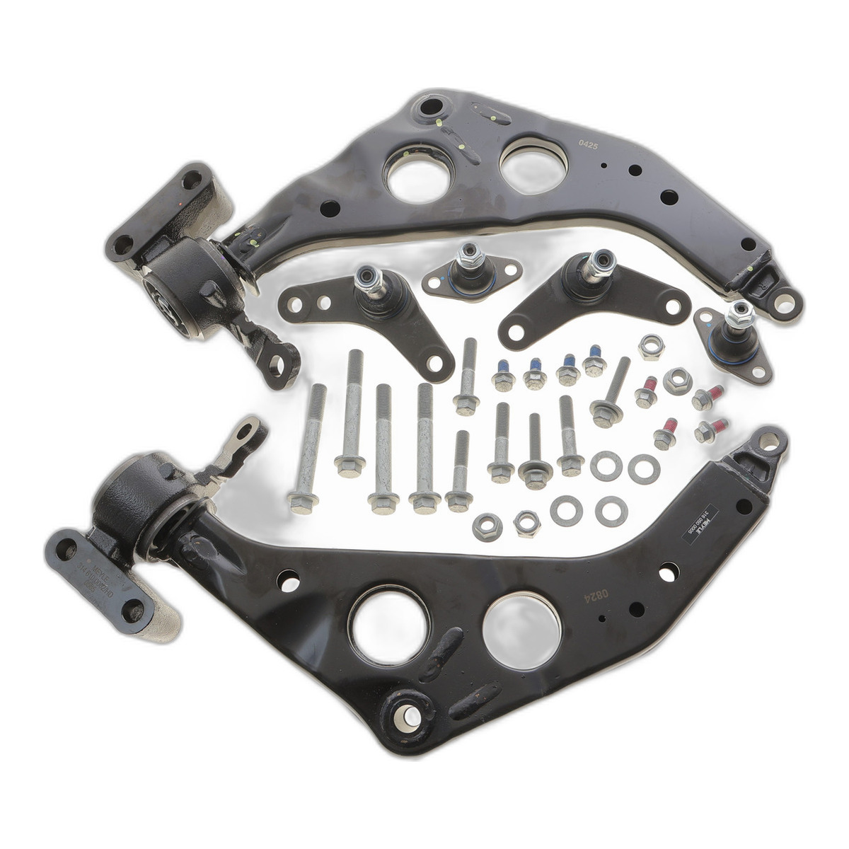 Комплект важелів підвіски (передньої) Mini (R50/R53/R52) 01-08 (з болтами) Meyle фото 2