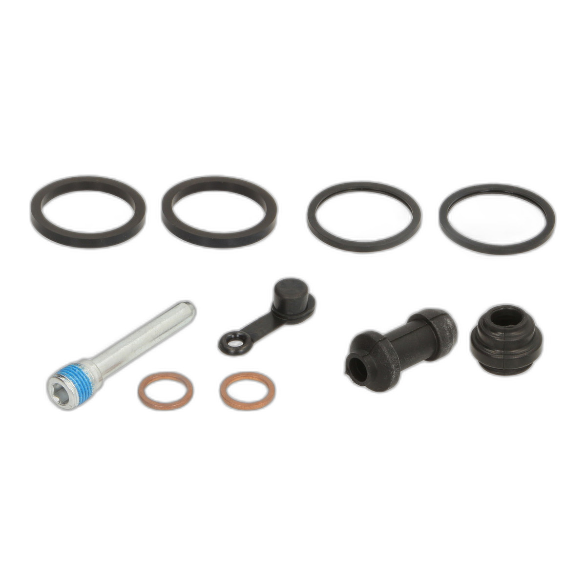 Ремкомплект гальмівного супотра передн HONDA CR, CRF, XR, KAWASAKI KDX, KLX, KX, KXF, SUZUKI DR, DR-Z, RM, RM-X, RM-Z, YAMAHA WR, YZ 125-650 1984-2020