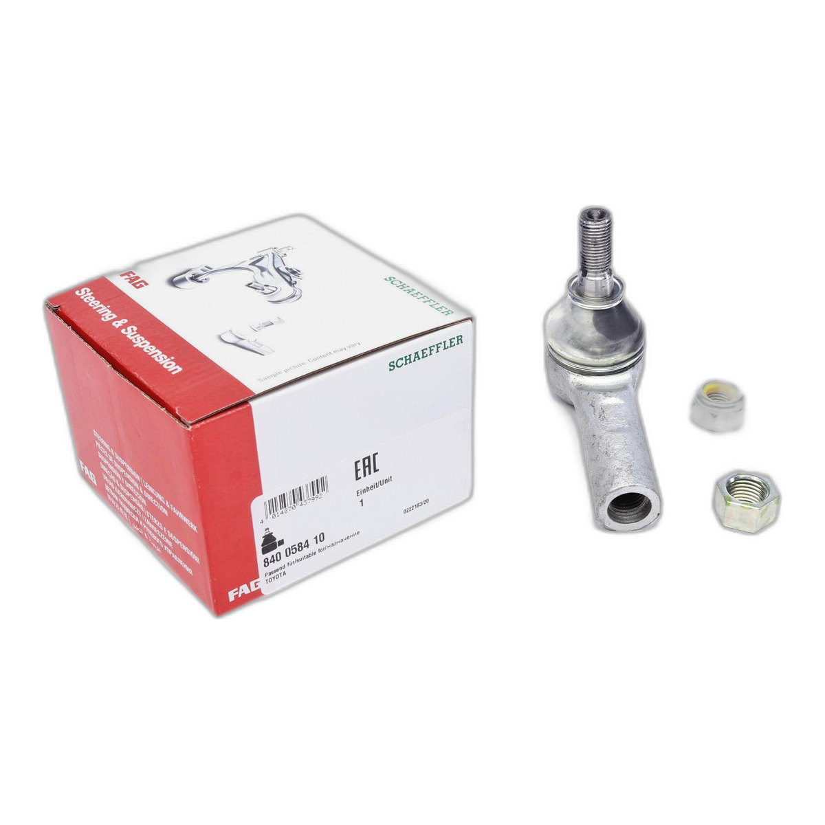 Наконечник тяги рулевой Toyota Camry 86-91/ Carina 83-88/ Celica 85-99/ Corolla 83-01