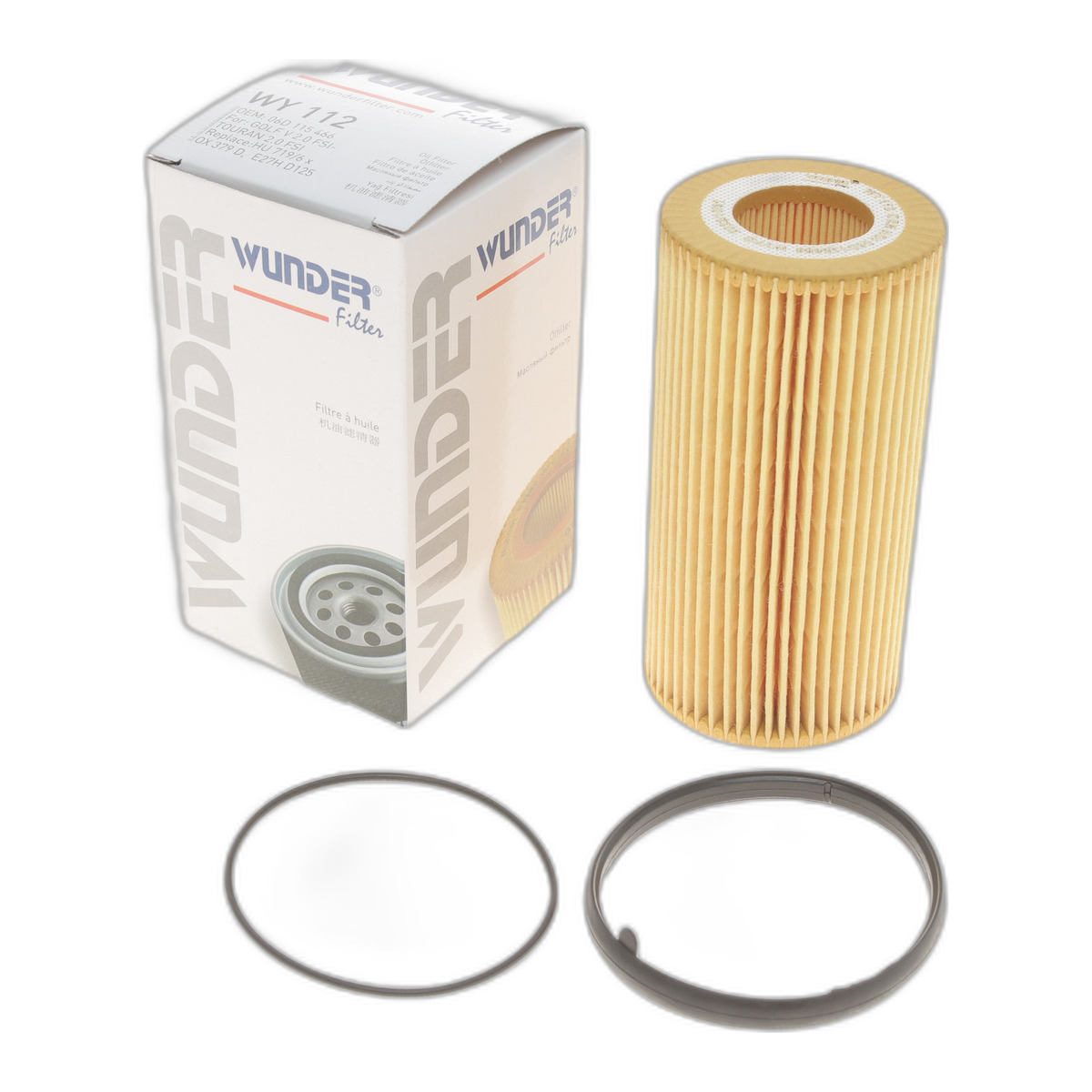 Фільтр масляний VW 2.0TFSI Wunder Filter