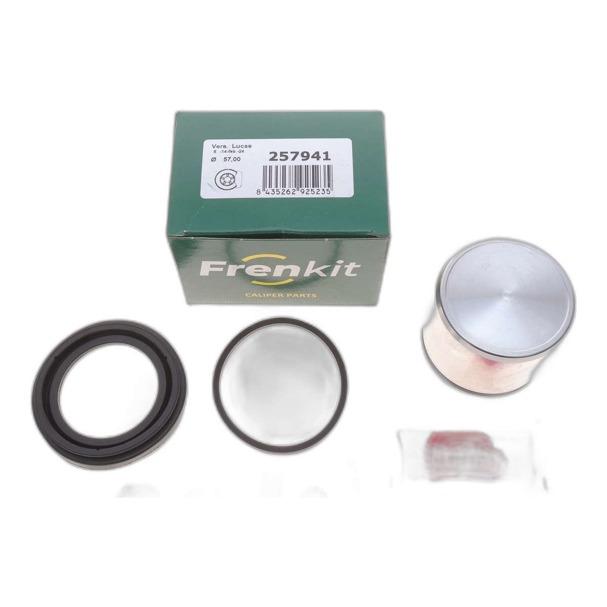 Ремкомплект супорта (переднього) Toyota Corolla 01-09 (d=57mm) (+поршень) (Lucas) Frenkit