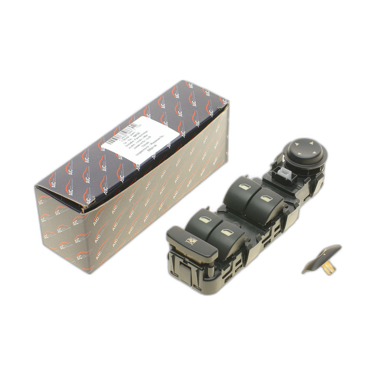 Кнопка склопідіймача (L) Citroen C4 04-11 (блок) AIC