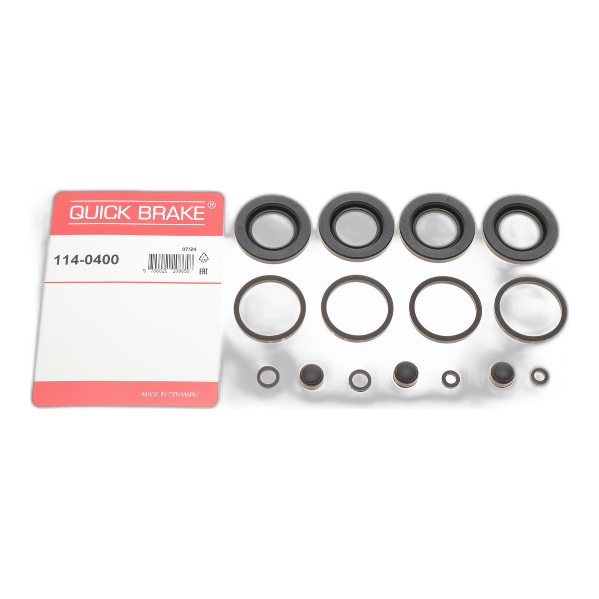 Ремкомплект супорта (переднього) Skoda Rapid 84-91 (d=34mm) (Ate) Quick Brake фото 2