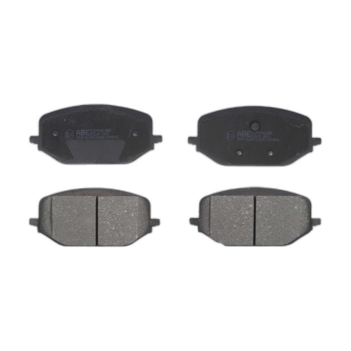 Комплект гальмівних колодок передн , DS DS 4 II, DS 7, N°4, CITROEN BERLINGO, C5 AIRCROSS, C5 AIRCROSS II, C5 X, FIAT DOBLO, QUBO L, JEEP COMPASS, OPEL ASTRA L, COMBO 1.2-Electric 05.16-