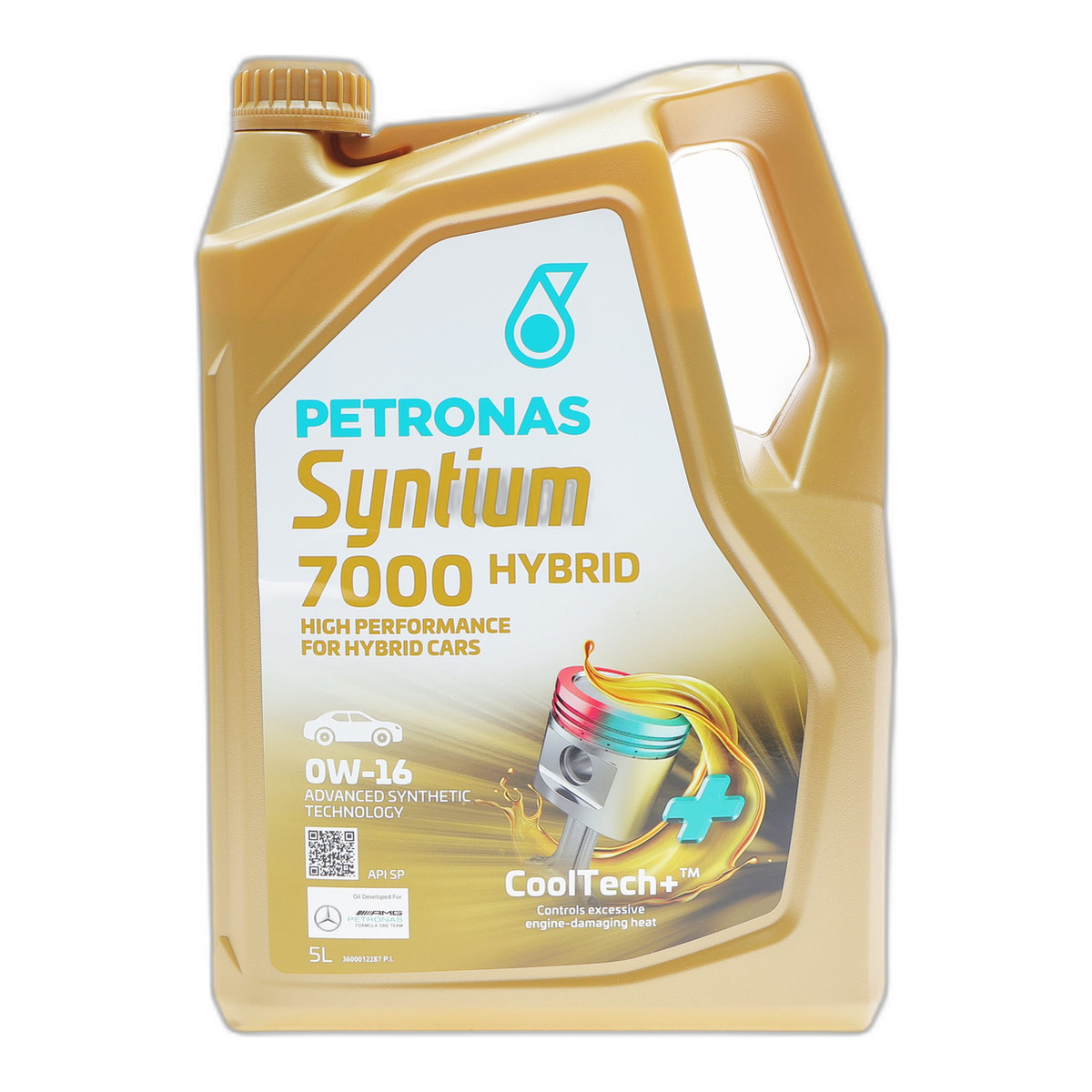 Олива 0W16 SYNTIUM 7000 HYBRID (5L) (API SP/ILSAC GF-6B) (з-на на 71228M12EU) PETRONAS фото 2