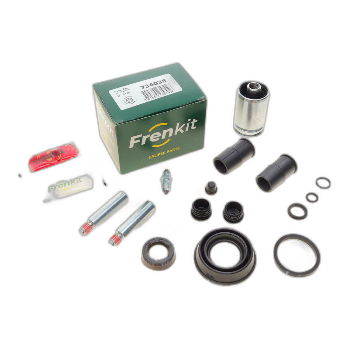 Ремкомплект супорта (заднього) Toyota Yaris 05- (d=34mm) (+поршень/направляюча) (Ate) Frenkit