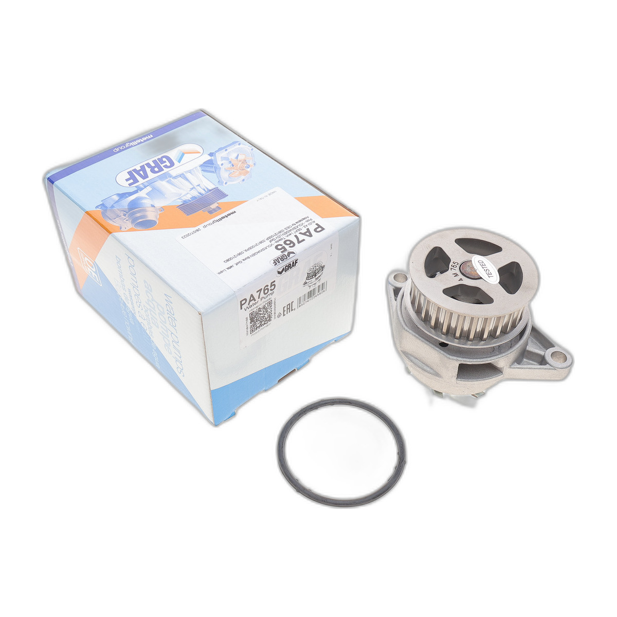 Помпа води Audi A2/Seat Leon/Toledo/VW Golf/Jetta/Polo/Bora 1.6 16V/1.6FSI 98-05 (27z) (B/B) (7 лоп) GRAF