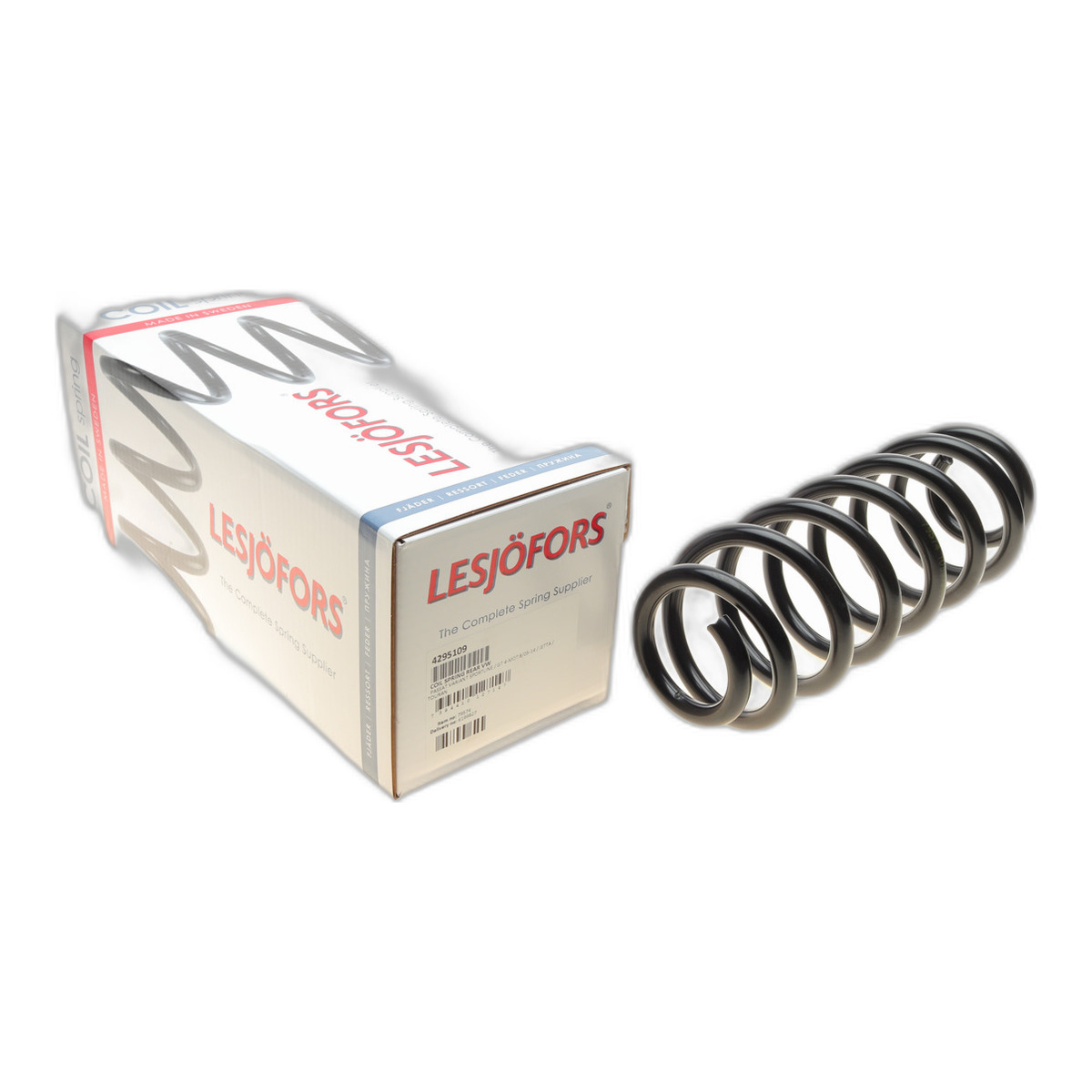 Пружина (задня) VW Passat B6/B7 2.0TDI 05-14 (ун.)/Tiguan/Touran 1.4TSI/2.0TDI/TSI 07-18 (SUV/вен) Lesjofors