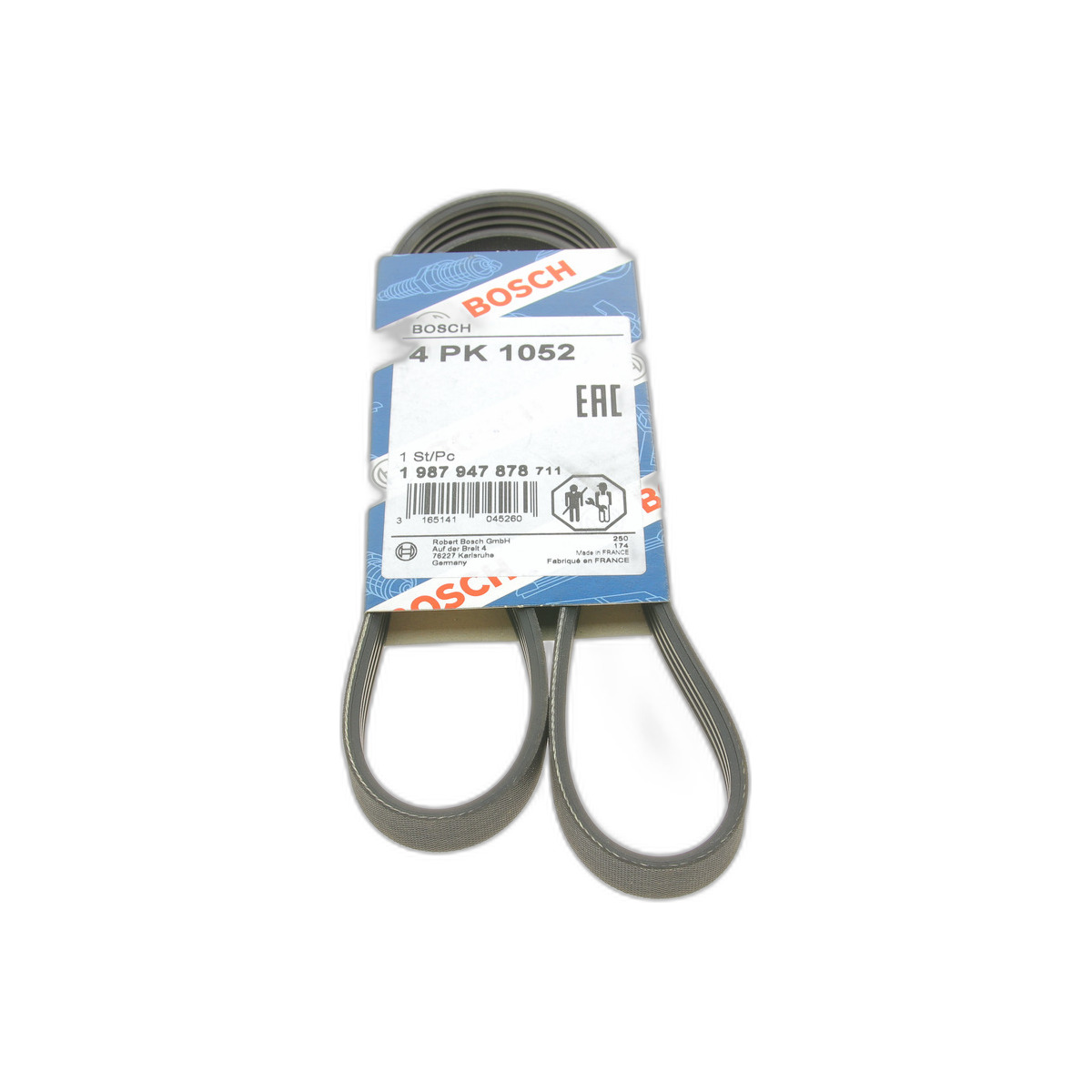 Ремінь генератора Toyota Avensis/Camry/Rav 4 1.8/2.0 83-00/Honda Civic 1.4-1.6 88-95 Bosch