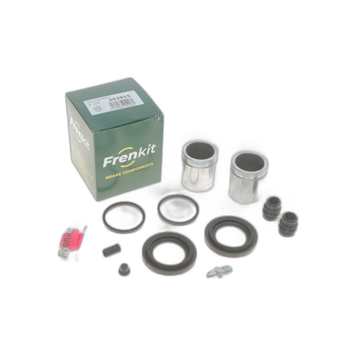 Ремкомплект супорта (переднього) Hyundai Santa Fe 01- (d=43mm) (+2 поршня) (Mando) Frenkit