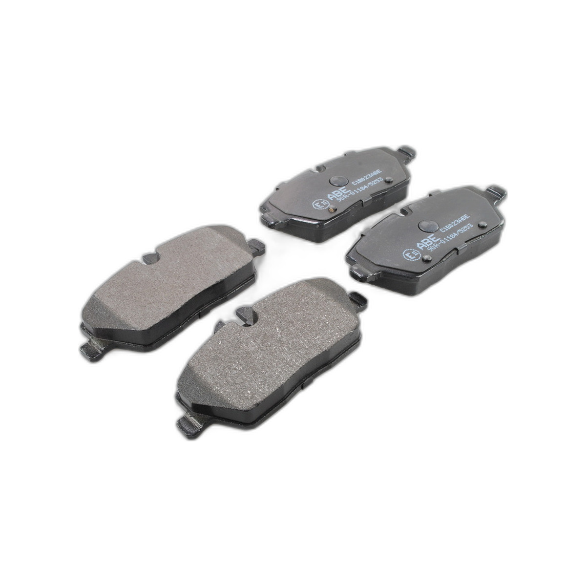 Комплект гальмівних колодок передн , BMW 1 (E81), 1 (E82), 1 (E87), 1 (E88), 2 (F45), DACIA DOKKER, MINI (F55), (F56), (F57), (R50, R53), (R56), (R57), (R58), (R59) 1.2-Electric 06.04-
