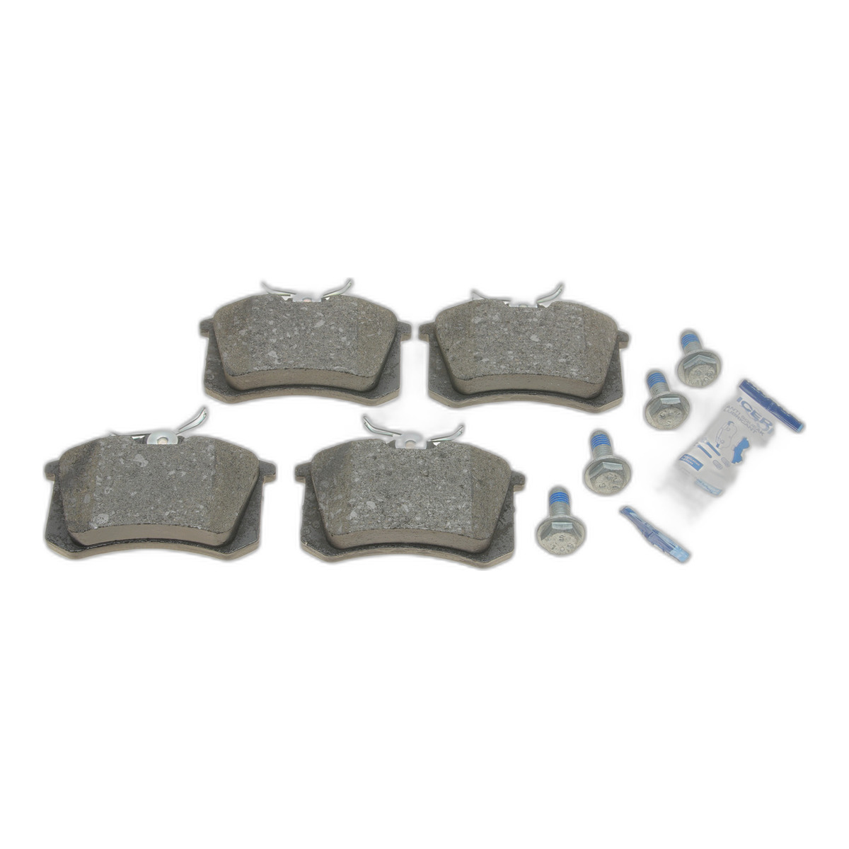 Колодки гальмівні (задні) Audi A4/A6/Renault Scenic/Megane 97-/Fluence/Citroen C3/C4 10-/Peugeot 06 Icer