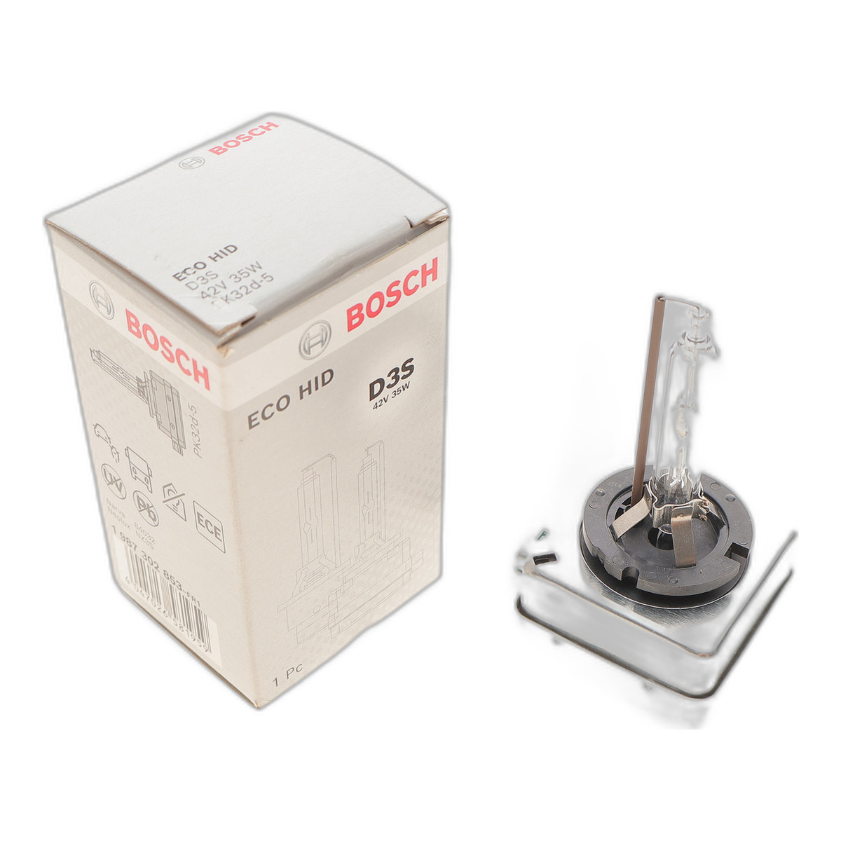 Автолампа D3S 42V 35W PK32d-5 Xenon (ECO) Bosch
