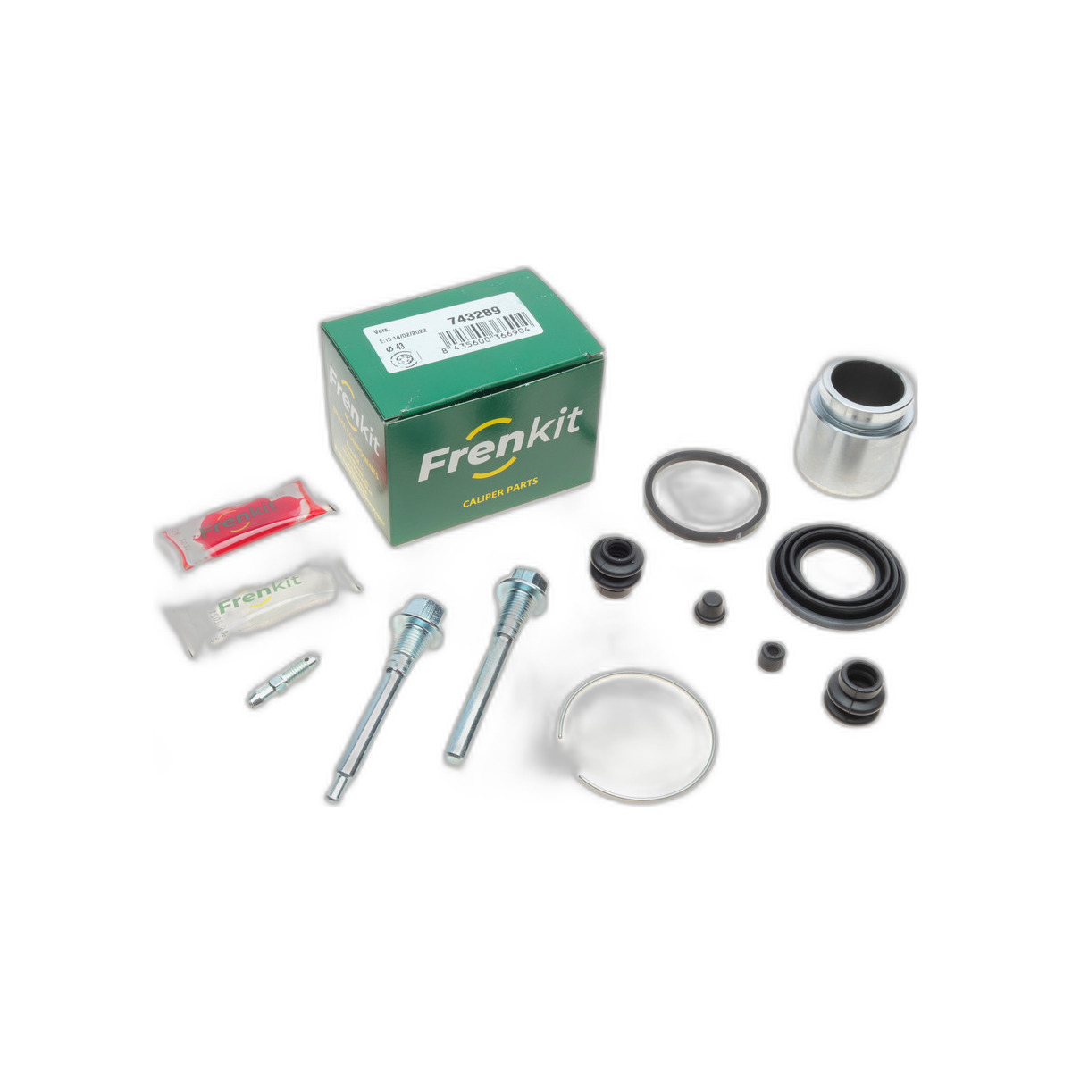 Ремкомплект суппорта (заднего) Nissan Murano/Infiniti FX 03- (d=43mm) (Akebono) (+поршень/направл)