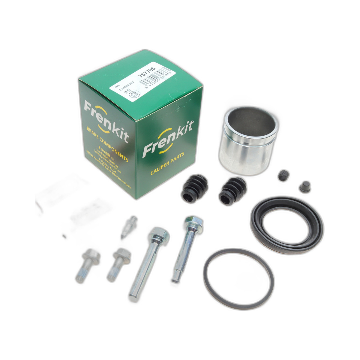 Ремкомплект супорта (переднього) Volvo XC 40 17-19 (d=57mm) (Mando) (+поршень/направляюча) SuperKit Frenkit